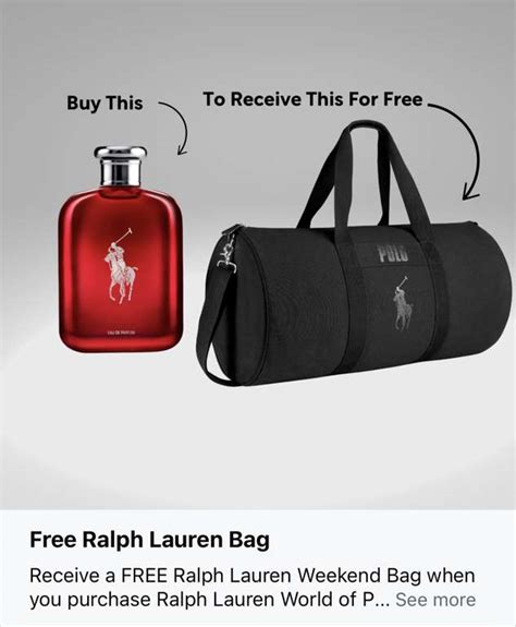 free bag with perfume purchase